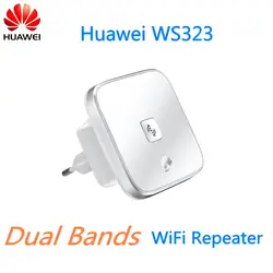 Оригинальный Wi Fi Extender 2,4/5 ГГц двойной полосы ретранслятор Беспроводной маршрутизатор huawei WS323