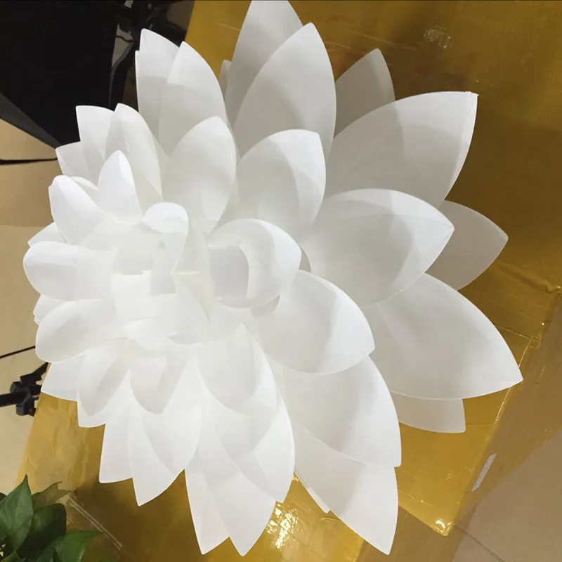 Творческий DIY Лотос люстра PP кулон Droplight тенты потолок украшения комнаты