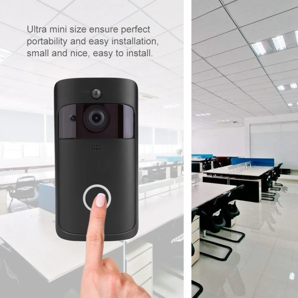 

1080P WIFI Smart Security Doorbell Wireless Video Door Phone IR Night Vision Camera High Quality