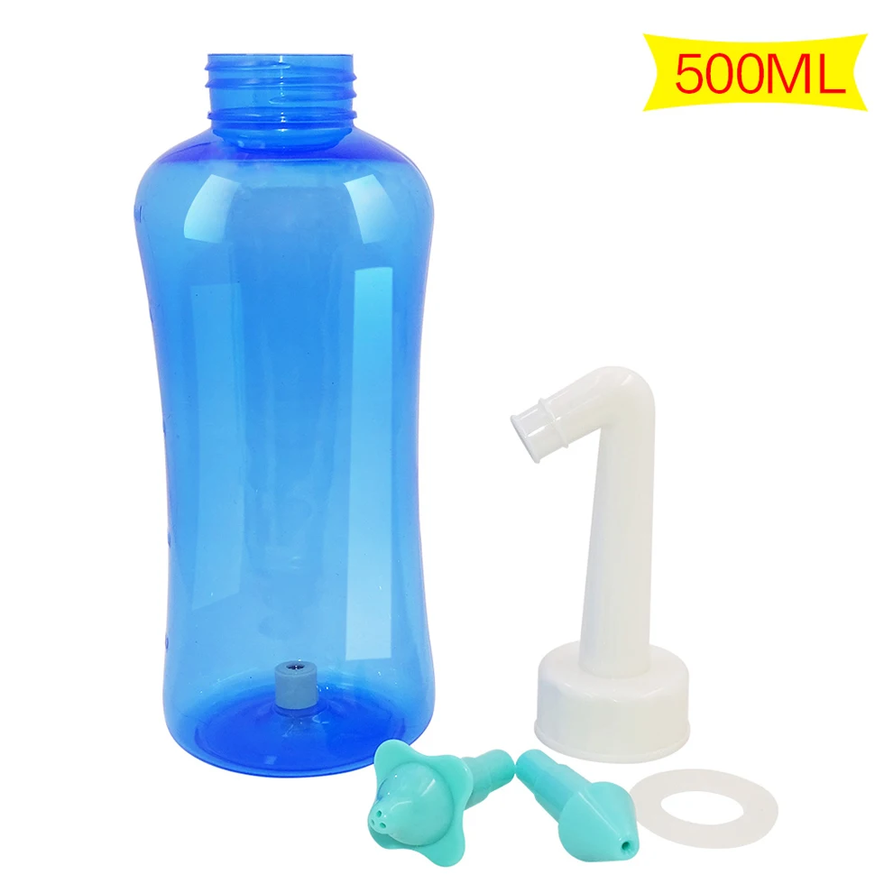 1 комплект 500ML взрослых детей промыватель для носа носовая сетка стирка йога