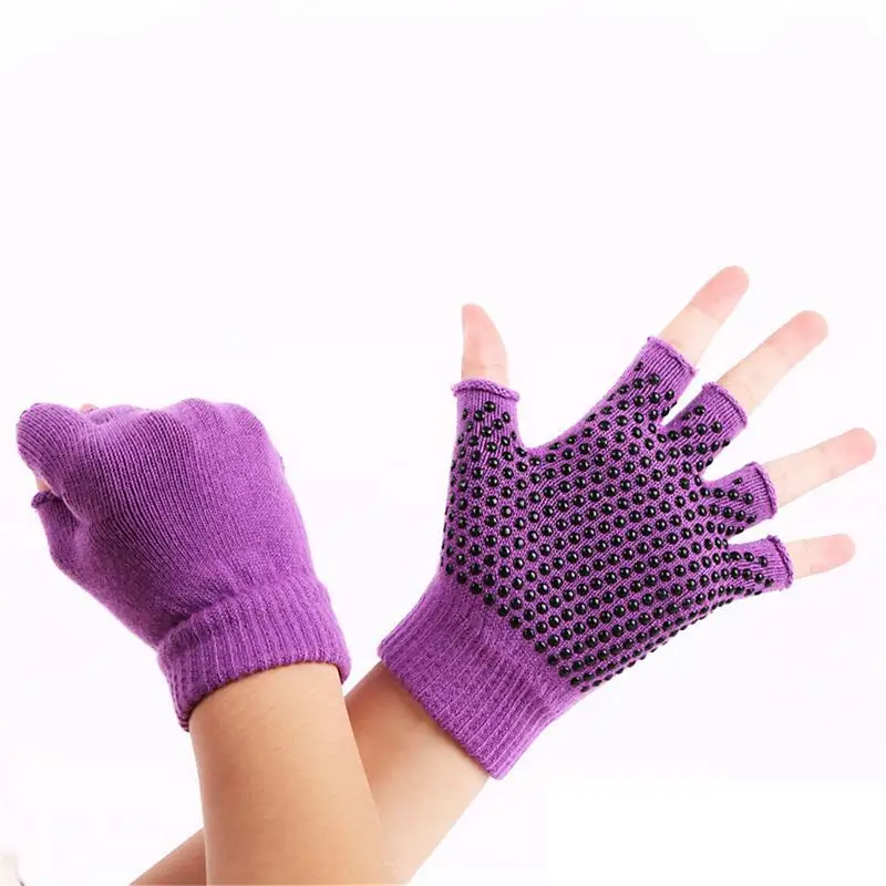 الرجال النساء اللياقة البدنية قفازات رياضة رفع الاثقال الدراجات اليوغا كمال الاجسام التدريب رقيقة تنفس عدم الانزلاق نصف اصبع قفازات