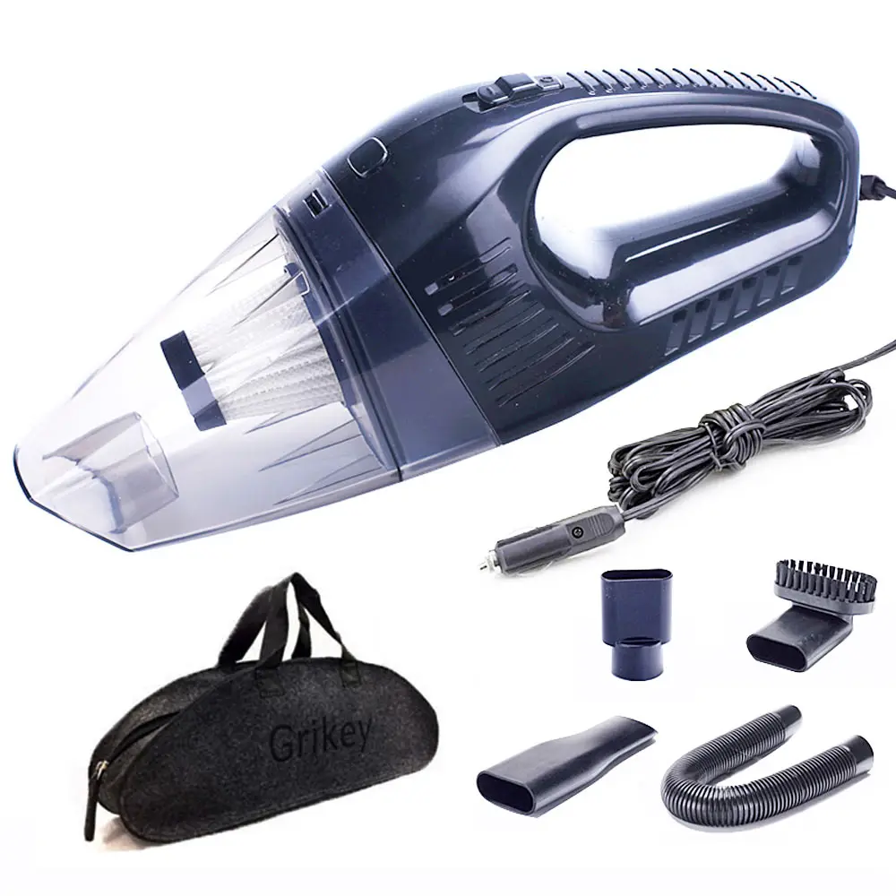 Grikey 3000PA Vacuum Cleaner For Auto Multi Dry/Wet 120W Car Vacuum Cleaner Aspirator Filter 3 Month Exchange 