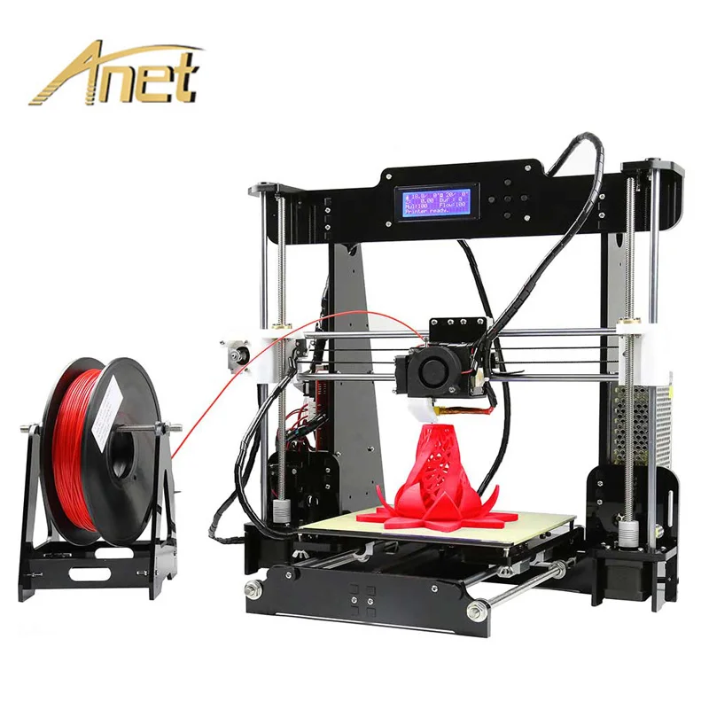 Anet A8 3D Printer High quality FDM Prusa i3 Kit Metal Frame Excellent Diy 3d Printing