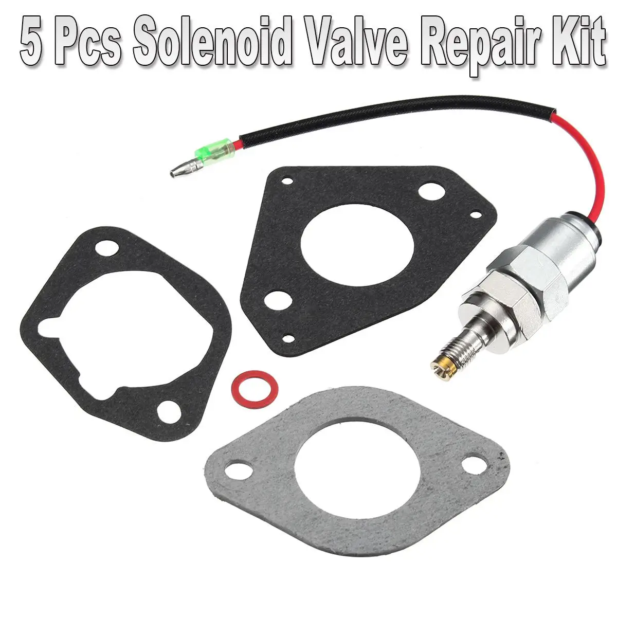 

Repair Fuel Shut-Off Solenoid Valve Kit For Kohler Engines 24 757 22-S Carburetors