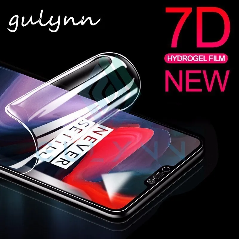 

7D Soft Hydrogel Explosion-proof Screen Protector Film for Oneplus 6 5 5T 7 T Phone Surface Protector Film For Oneplus 6T Cover