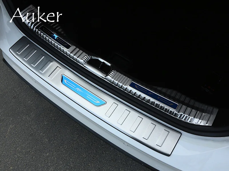 

Car Rearguards Trunk Rear Tail Box Bumper Pedal Plate Panel Car Styling For Ford Focus Focus4 MK4 2018 2019