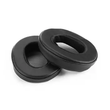 

ALLOYSEED 2Pcs Replacement Black/Dark Brown Earpads Ear Pads Cushions For Sony MDR-1A MDR-1ADAC 1ABT Headphone Headset Soft Pads