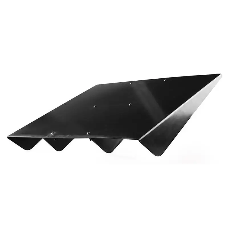 

VODOOL Universal Rear Bumper Lip Diffuser 4 Fin Black ABS Car Diffuser Fin Shark Style For Honda Acura Car Styling Accessories