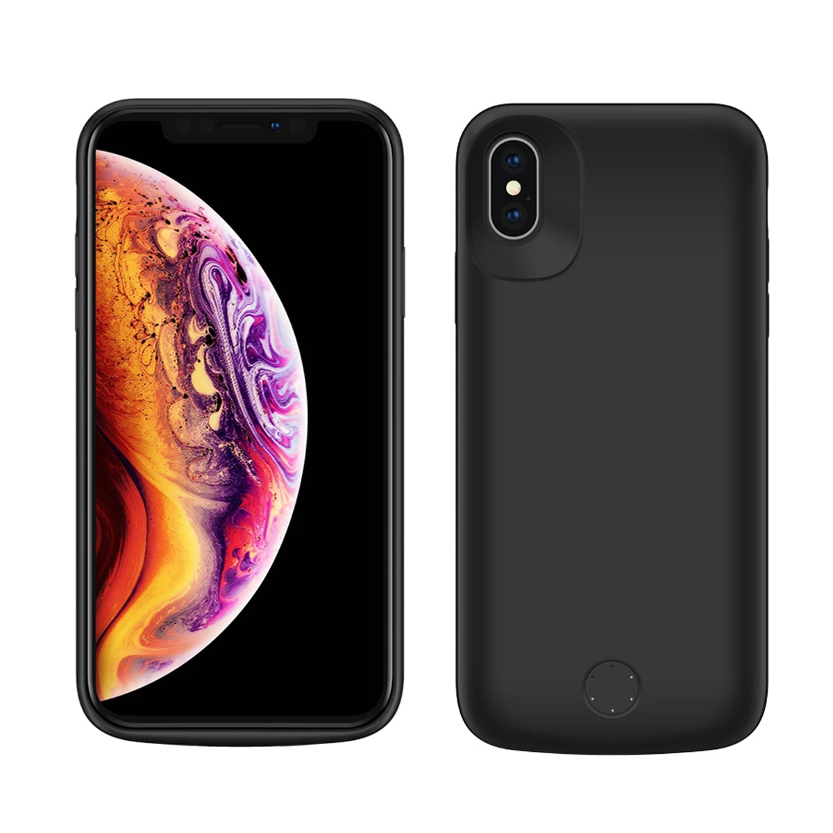

For iPhone Xs Max Battery Case 6000mAh Slim External Battery Portable Charger Power Bank Protective Case for iPhone Xs Max cover