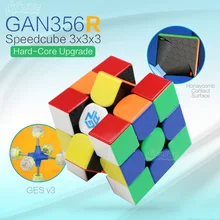 Gan356R магический скоростной куб 3x3x3 профессиональный палер без наклеек Gan356 R 3x3 Cubo Magico GE v2 Gan 356R Пазлы для взрослых