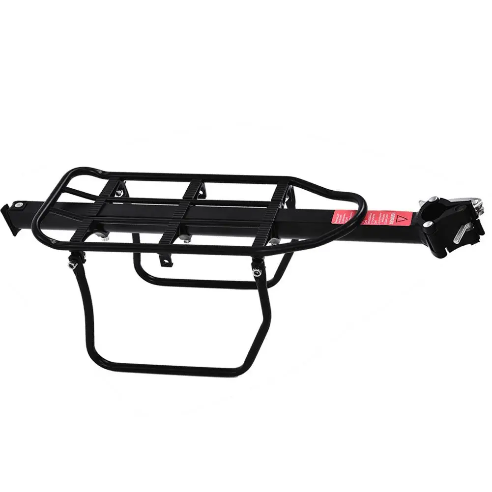 Bike Bicycle Quick Release Luggage Seat Post Pannier Carrier Rear Rack
