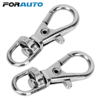 

FORAUTO 2 Pieces Car Keyring Zinc Alloy Multi-function Key Chain Auto Key Ring Holder Car Keychain Car-styling Gift For Friend