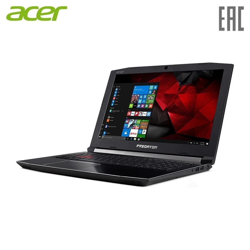 Ноутбук Acer Helios 300 PH317 52 5788 Intel Core i5 8300H/8GB/1TB/No ODD/17.3&quot FHD IPS/GTX 1050Ti 4GB/WiFi+BT/Win 10 Home/Black