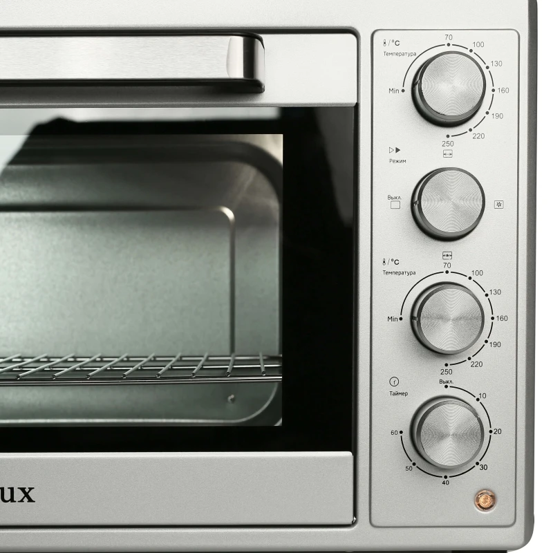 Мини печь GEMLUX GL OR 2045MN (Мощность 2000 Вт объем 45 л электронно механическое управление