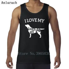 Шоколадная лаборатория Лабрадор жилет Большие размеры милые персонализированные летние майки мужские повседневные графические уличные Anlarach уникальные