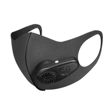 Электрическая половина лицевая маска PM 2,5 против загрязнений маска перезаряжаемая фильтрация воздуха Противопыльный респиратор-маска с фильтром для бега