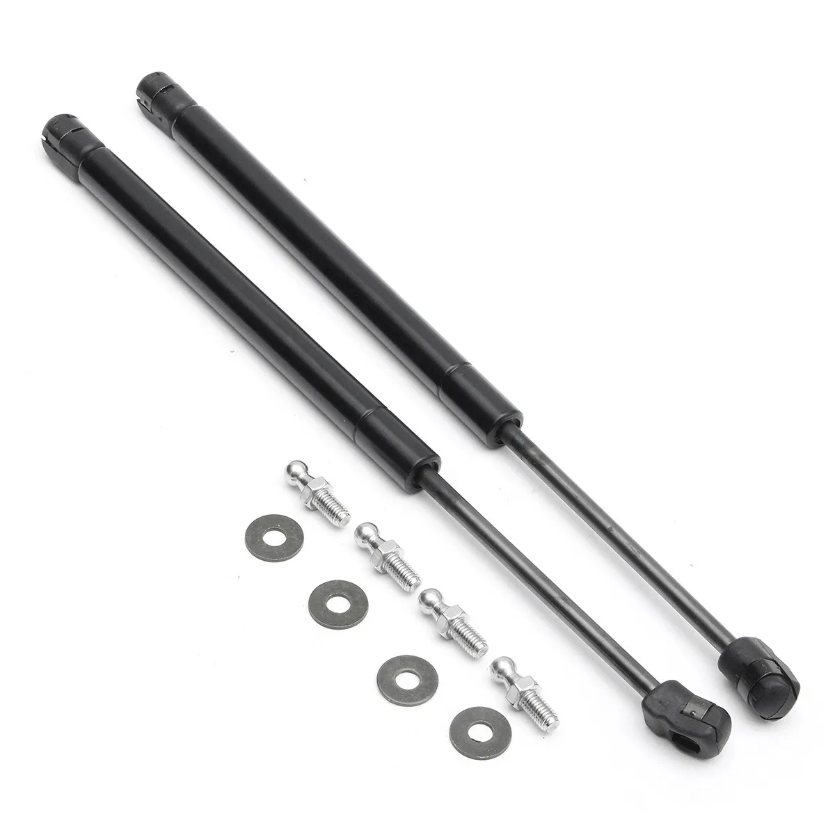 

2Pcs Automotive Bonnet Lifting Bracket Front Hood Engine Cover Support Rod Shock Absorbing Spring Strut for Hummer H3 2006-2010
