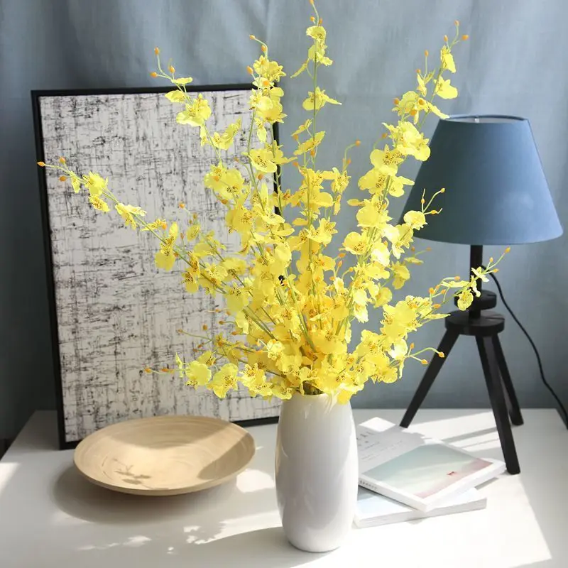 

artificial Orchid FLOWER party decor Simulation Moth Orchid The Wedding Decoration silk flower