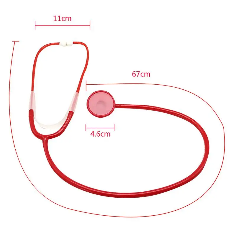 Доктор ролевые игры Игрушка Головоломка Детские DIY научная популяризация игрушечный стетоскоп случайный цвет