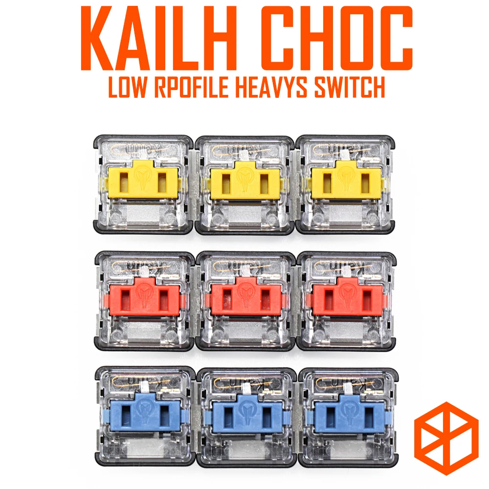 Kailh низкопрофильный переключатель choc полусверхтонкий RGB с подсветкой для
