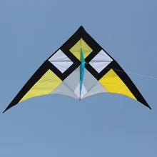 290*135 см Широкий Однолинейный трюковый воздушный змей для детей и взрослых треугольный Летающий воздушный змей в форме дельты для семейного отдыха