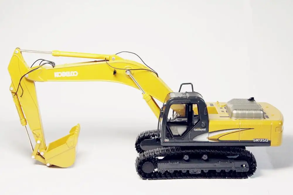 Гидравлический экскаватор Kobelco Acera Geospec SK350 1/50 металлических гусениц литая модель