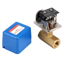 AC 250V 15A воды переключатель клапаны RC1/2 дюйма переключатель воды 1.0MPa SPDT контакты для пожарного управления кондиционер