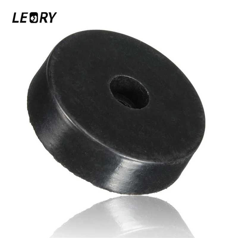 

LEORY 1PC Black Isolation Rubber Feet Pad Base 49x14mm Cabinet Amplifier Speaker CD