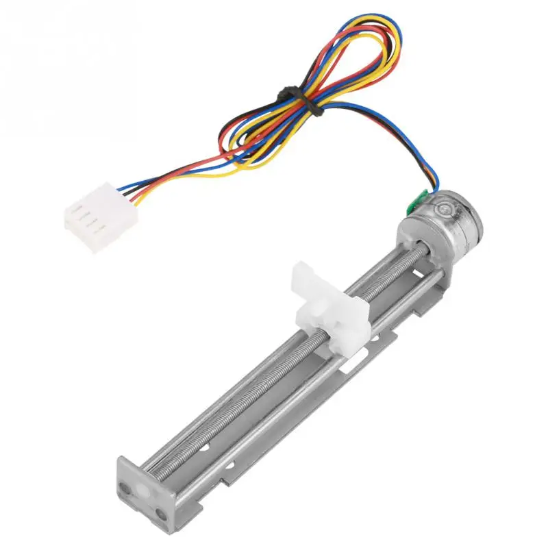 

Top Quality D8-MOTOR80 DC 12V Stepper Motor with Linear Screw Nut Slider for DIY Laser Engraving Machine Max 25mm/Second