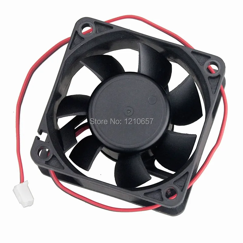 12V 60mm 25mm Cooling Case Fan 60x60x25mm PC CPU Computer Cooler Fan 2pin 6025S