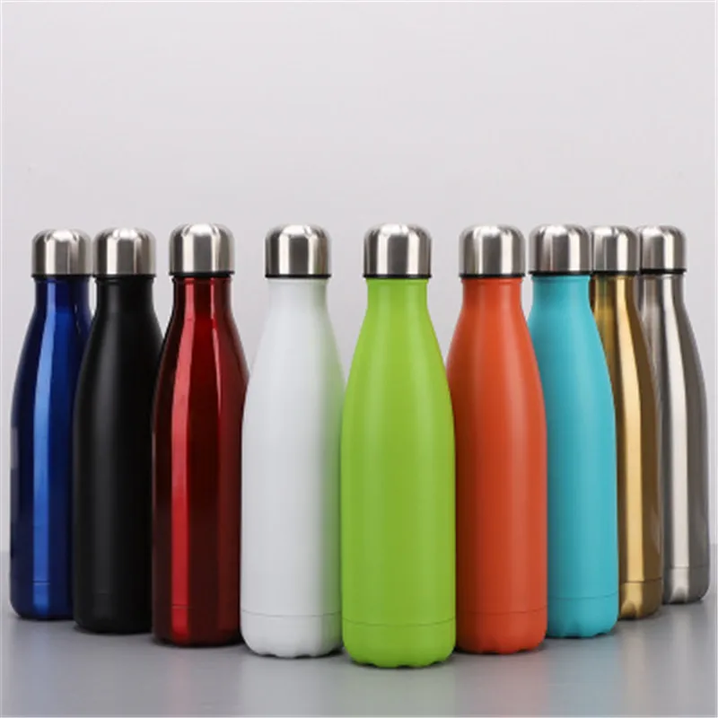 

Balleenshiny 500ml Thermal Cup Vacuum Flask Heat Water Bottle Stainless Steel Heat Insulation Drink Bottle Thermos Vacuum