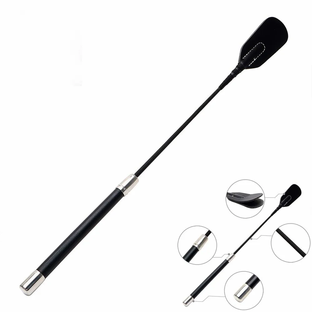 85 cm Leather Tassel Queen Fouet poignée Flogger Fetish flirter Retenue Jouet Jeu