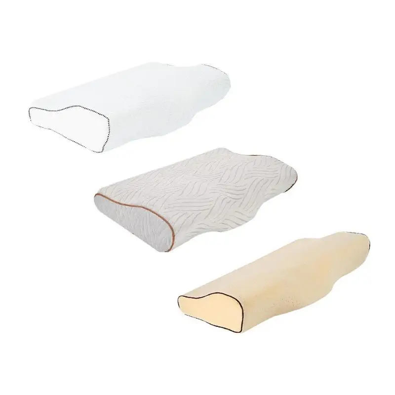 Memory Foam подушка медленный отскок Memory защитная подушка для шеи аппарат для лечения шейки матки ортопедический шейный пены подушки