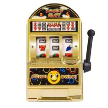Новинка Мини счастливый игровой автомат смешная антистрессовая игрушка