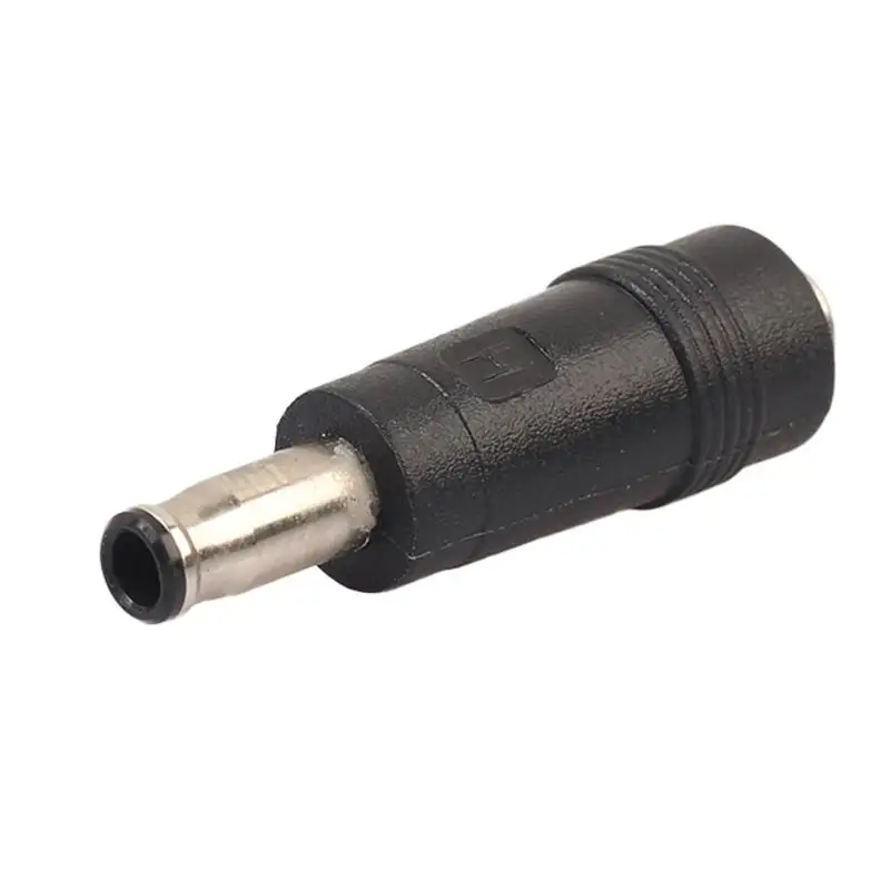 

DC5.5x2.1mm Female to 5.0x3.0mm Male with Needle Adapter High Fidelity Transmission Power Adapter Black for Samsung Laptop