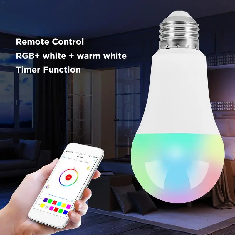 

7W wifi bulb RGB+ double white light