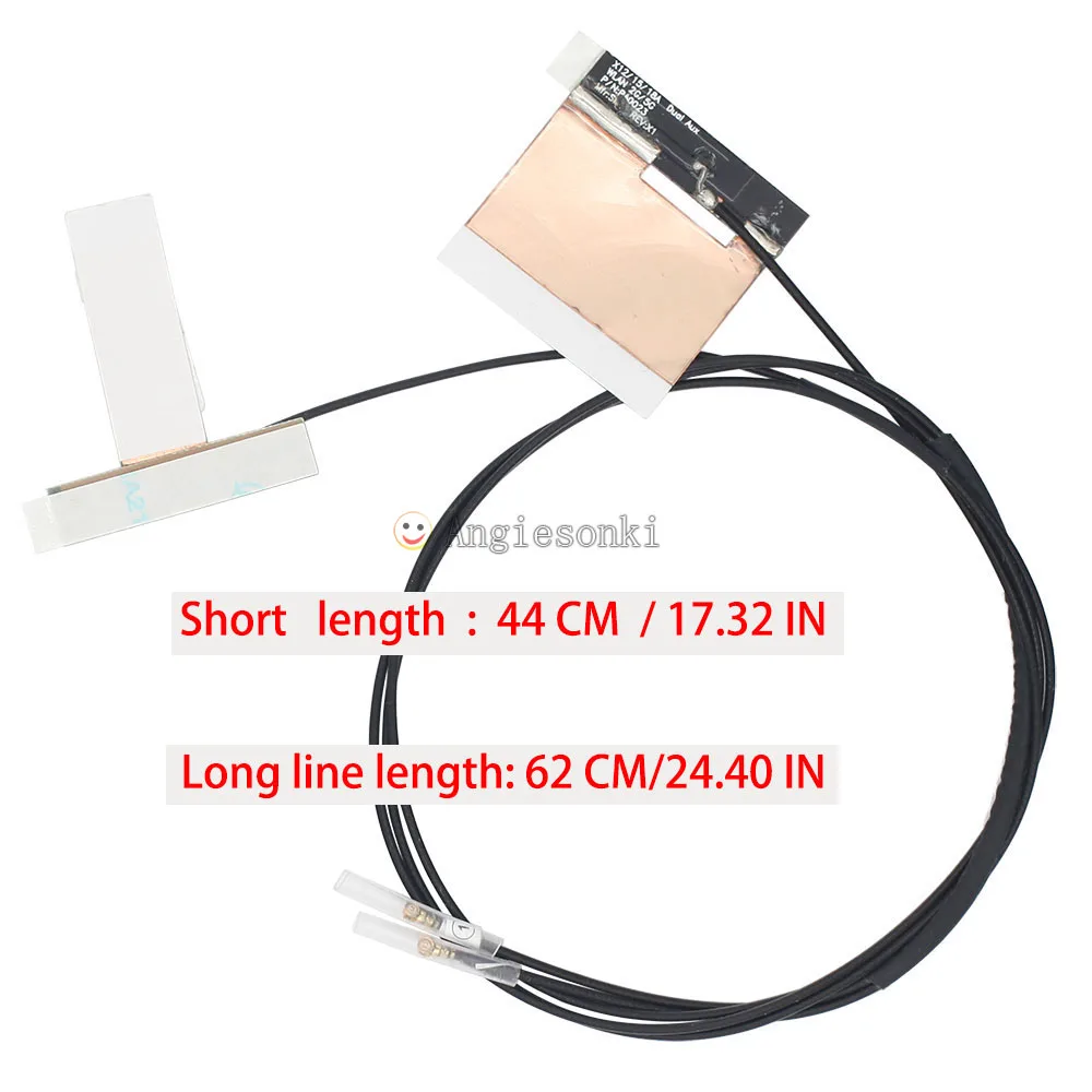 

2pcs IPEX-4 Gen4 IPEX MHF4 Antenna For DW1830 BCM4352Z EM7345 BCM94360CSAX BCM94360CS2 ME906E 7260 7265 Bluetooth NGFF Module