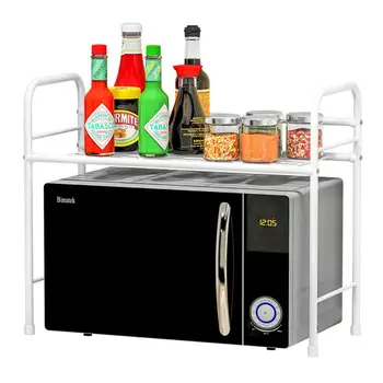 

Adeeing Multilayer Metal Rack for Kitchen Microwave Oven Storage