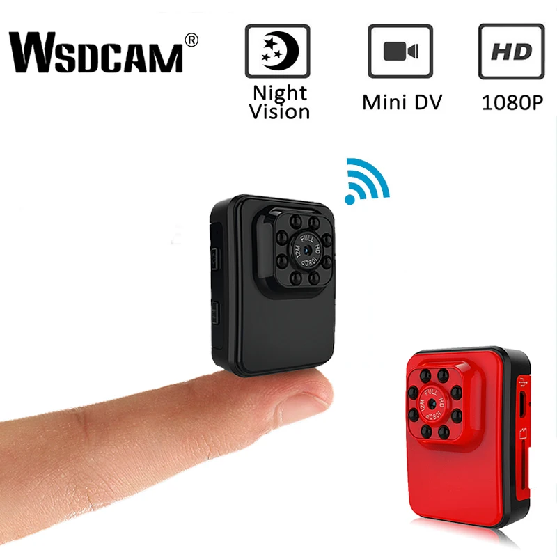 Tanie R3 WiFi Mini kamera HD 1080P mikro kamera widzenie nocne z wykorzystaniem podczerwieni Mini sportowa kamera dv nagrywania w pętlę do jazdy konnej
