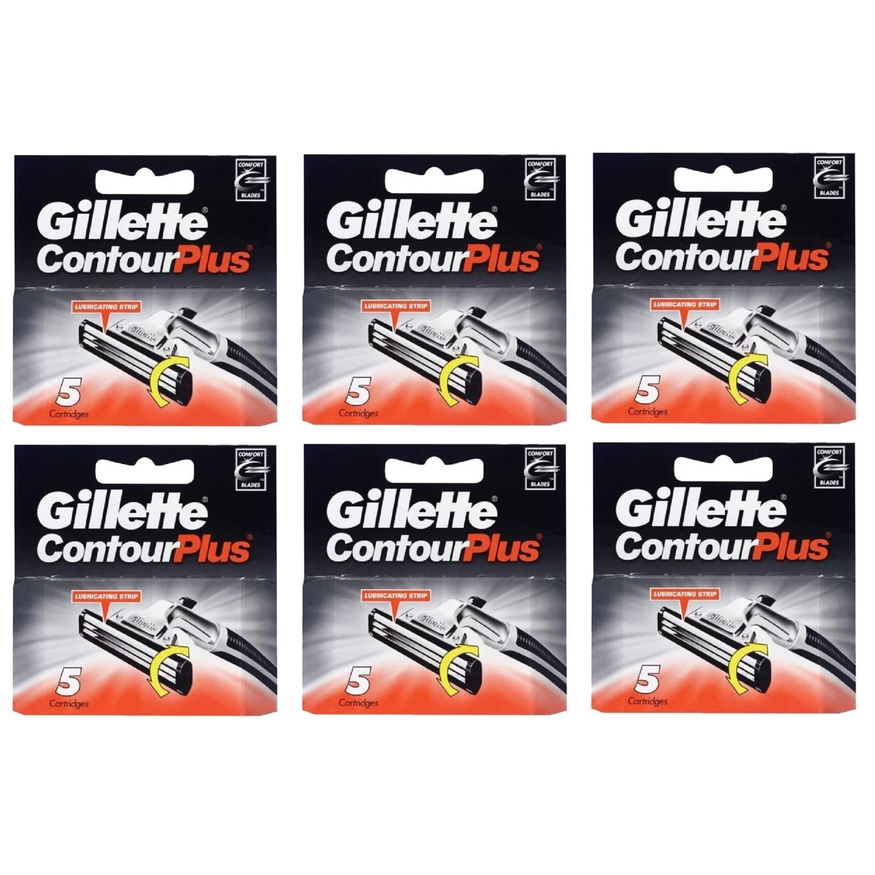 lames de rasoir gillette contour plus