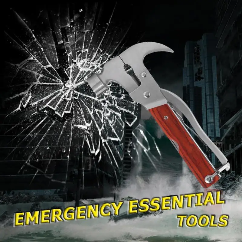 

18 in 1 Multi Tools High-carbon Steel Axe Heavy Duty Anti-corrosion Twin Axe/Hammer Pliers Pocket Multifunctional Trimming Tool