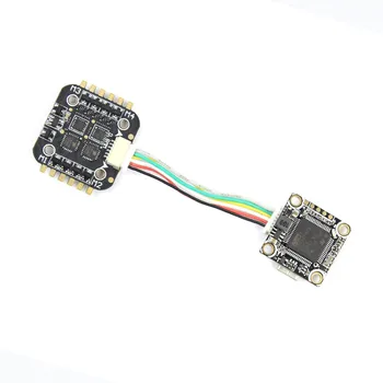 

Super_S F4 Flight Controller Board built-in Betaflight OSD Blheli_S 4in1 ESC 2S for Indoor Brushless FPV DIY Racing Drone F21370