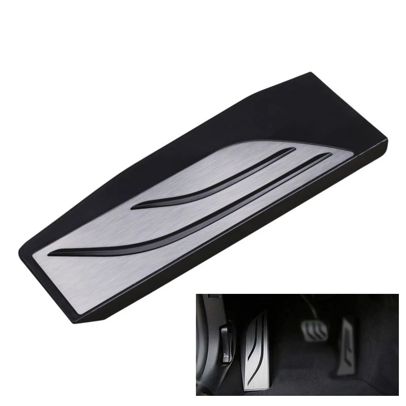 

For BMW F30 F34 F87 F80 Metal Foot Rest Dead Pedal Pad Cover Left Hand Drive