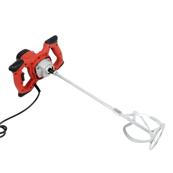 

1800W 850rpm Handheld Electric Paint Coating Cement Mixer 6 Speeds Adjustable Electric Cement Mixer Power Tools