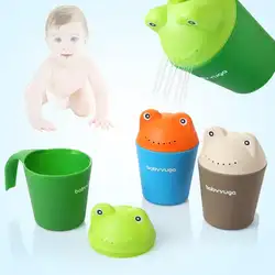 Детская мультяшная лягушка, чашка для купания, шампунь для новорожденного ребенка, игрушка-приманка для купания