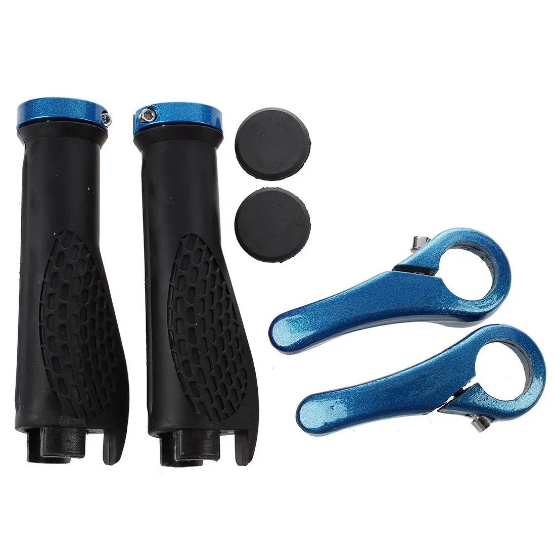 

1 pair Outdoor Cycling Accessories Handlebar blue