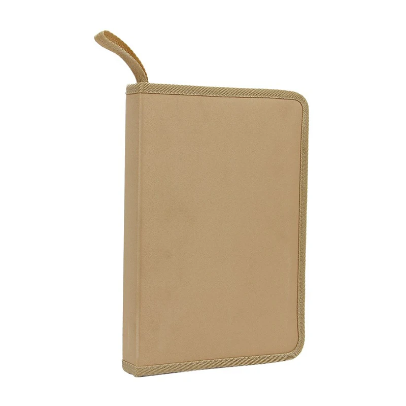 

72 Hole Pencil Case Canvas Curtain School Office Supplies Stationery Pencil Bag Student Gifts Khaki