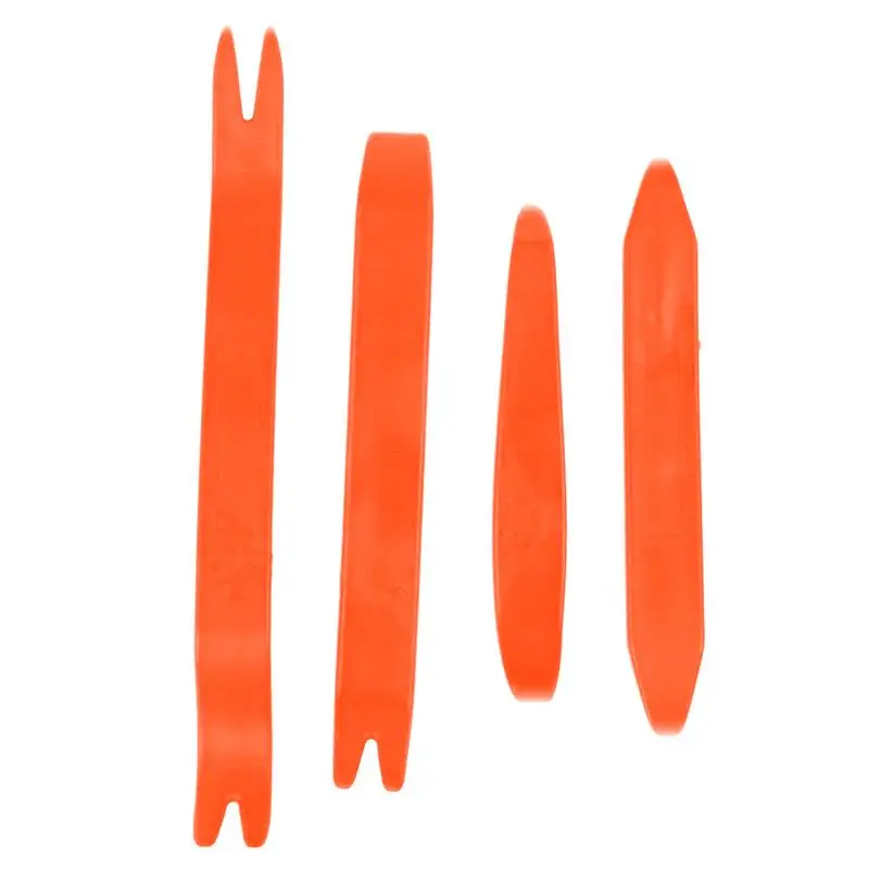 

AOZBZ 4pcs Set Plastic Repairing Tool Car Radio Door Panel Dashboards Clip Trim Audio LED Light Removal Installer Pry Tool