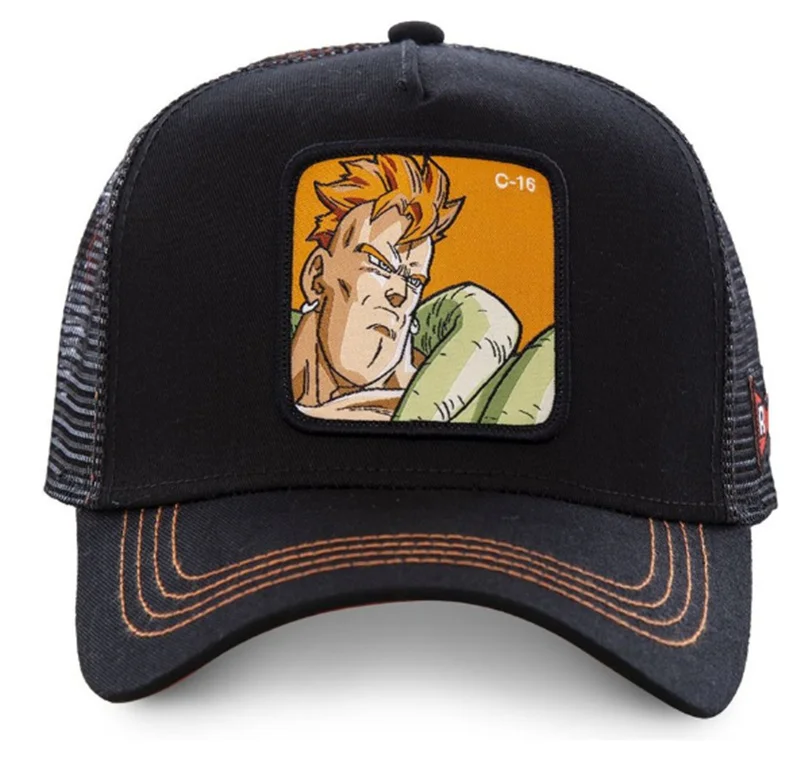 Гигантский бренд DRAGON BALL Snapback кепка хлопок бейсбольная кепка для мужчин и женщин хип-хоп папа шляпа Гольф кепки Bone Garros