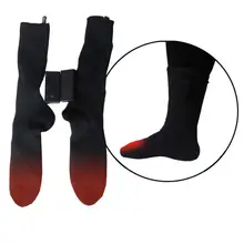 3V Термальность хлопковые носки длинноволновой части Для мужчин Для женщин Батарея работает зима Утеплитель для ног Электрический носки согревающие носки